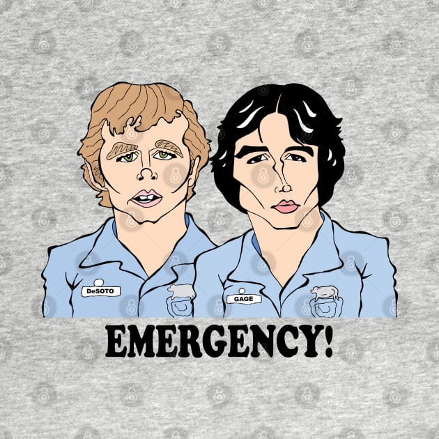 EMERGENCY TV SHOW FAN ART by cartoonistguy